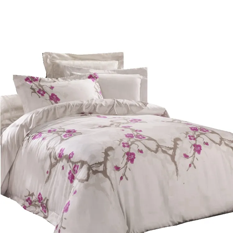 Flower microfiber pillowcese bed sheet cover set cubrecamas king new quilts bedding bedspreads