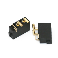 Amass alta calidad XT30(2 + 2)-F XT30(2 + 2) XT30(2 + 2) conectores de alimentación de la PW-M negro para modelos RC
