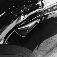 Accessoires extérieurs de voiture, autocollants de décoration, housse de protection de caméra latérale pour Tesla modèle 3
