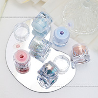 Poudre à ongles effet miroir métallique super brillante TSZS 0,4g, poudre pigmentée effet sirène, soie, miroir, aurore pour un design d'ongles élégant