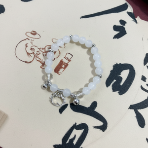 Braccialetti di moda fatti a mano da donna di tendenza gioielli in cristallo e fiori vendita all'ingrosso - Product Image 1