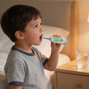 Nouveau modèle 2026 – Thermomètre numérique infrarouge <span class=keywords><strong>de</strong></span> haute qualité pour la détection <span class=keywords><strong>de</strong></span> la fièvre (<span class=keywords><strong>frontal</strong></span> et axillaire) - Product Image 4