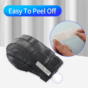 Ruban d'étiquettes en vinyle blanc bleu compatible avec les imprimantes <span class=keywords><strong>Brady</strong></span> M210 M210-LAB M211 Largeur 12mm pour les M21-500-595-BL - Product Image 3