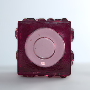 Luxe glazen asbak, grote capaciteit, huishoudelijke asbak, persoonlijkheid, woonkamer, kantoor, vierkante asbak, decoratie - Product Image 4