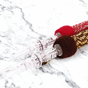 Mangueras de Plástico Acrílico con Textura Rosa Marrón para Narguile, Accesorios para Narguile, Tabaco, Salón, Artículos para Fumar en Casa - Product Image 4