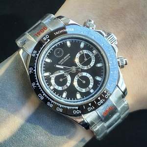 Nouvelle Arrivée en Gros : Montre Chronographe Automatique pour Homme en Acier Inoxydable 904L Étanche avec Mouvement Mécanique 4130 4131 - Product Image 1