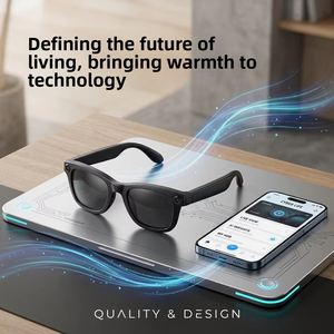 CY03 AI Smart Glasses Chip JL7018 stereo ENC noise reduction Real-time Translation 290mAh AI <b>Camera</b> Glasses 800W Resolution - Product Image 6