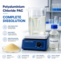 Chlorure de polyaluminium pour le traitement de l'eau des puits, coagulant chimique