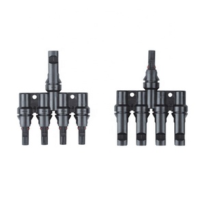 Connettore solare IP67 T4 FFF/<span class=keywords><strong>M</strong></span>/<span class=keywords><strong>M</strong></span>/FFF parallelo 4/1 femmina maschio 1/4 T Y ramo filo fotovoltaico per applicazioni di alimentazione - Product Image 3