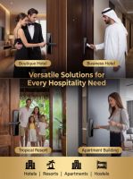 Cerradura Inteligente TTHotel para Memoria en la Nube con Seguridad de Tarjeta RFID para Hoteles y Apartamentos, Puertas de Acero/Aluminio/Vidrio/Latón
