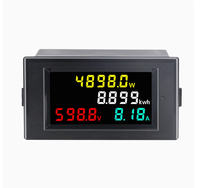 Digital DC AC Volt Amp Meter 0,56 "Led Dual Display V a Panel Meter LED Meter 600V AC100A