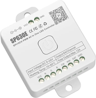 Conception spéciale 5-24V DC SPI RGB RGBW CCT contrôleur LED tout-en-un pixel numérique APP contrôleur LED variateur pour bande LED