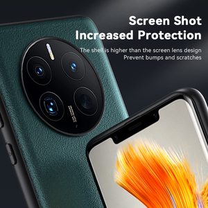 Para <span class=keywords><strong>Huawei</strong></span> <span class=keywords><strong>Mate</strong></span> <span class=keywords><strong>50Pro</strong></span> Ultra delgado PU cuero 50 Anti-caída de protección a prueba de golpes de la contraportada del teléfono - Product Image 3