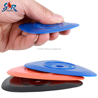 Mini-raclette rigide en forme de cœur pour le traitement fin des bords de film, outils triangulaires pour le covering vinyle et le teintage des vitres