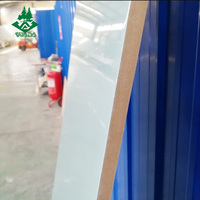Panneau de panneaux de particules MDF plaqué mélamine UV super mat brillant WADA, couleurs, 18 mm 22 mm, première qualité, meubles de maison E1