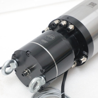 HQD GDL120-30-18Z/5.5 Segel Udara Independen 18000RPM 5.5KW BT30 ATC Spindle Motor Bearing Inverter Drive CNC Router 120mm