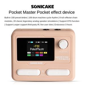 Sonicake cep usta taşınabilir Mini BT elektrik gitar efektleri <span class=keywords><strong>Pedal</strong></span> çok etkisi bas işlemci yaylı çalgılar aksesuar - Product Image 3