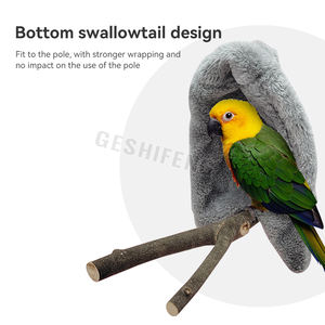 Manta de lana de esquina cálida loro con almohadilla cálida de invierno Nido de Pájaro jaula de pájaros accesorios tienda - Product Image 2