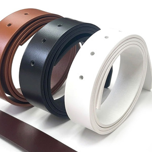 Correa de Cuero de Vaca Italiana de Grano Completo, Origen Corea, 35mm x 110cm, 5 Agujeros, Repuesto sin Hebilla para Uso Diario - Product Image 3