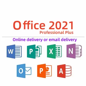 100% Online-Aktivierung Einzelhandel schlüssel 5 PC Online Office 2021 Professional plus Office 2021 Pro Plus