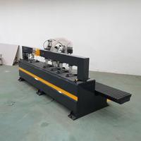 Mesin Bor Lubang Samping Otomatis CNC untuk Kayu, Mesin Penggiling Lubang Samping Kunci Pintu Furnitur untuk Panel Kayu