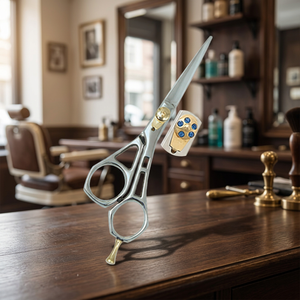 OBEXA Ciseaux de coiffure professionnels avec lames en acier inoxydable tranchantes, poignée pour droitiers, ciseaux de salon pour hommes et femmes - Product Image 2