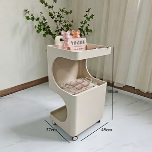 Modern Professional <b>Tool</b> <b>Trolley</b> Beauty Salon Stylish Storage Rack Stand End Table Side Table Salon <b>Trolley</b> - Product Image 4