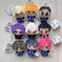 Boneka Plush Nunu Blue Lock Usia Dini, Mainan Anime Jepang, Dekorasi Gantung, Boneka Hewan Blue Prison
