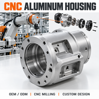 Boîtier de joint de robot en aluminium CNC sur mesure, usinage de précision OEM ODM pour l'automatisation industrielle