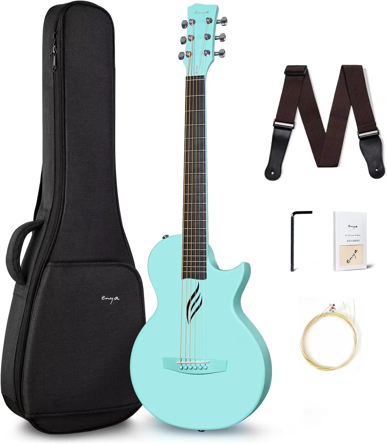 【超美品】enya NOVA GO アコースティックギター　中古品 美品】Enya Nova Go アコースティックギター - メルカリ