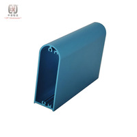 Boîtier en tôle d'aluminium personnalisé de haute qualité nouvelle boîte de jonction anodisée Instrumentation électronique en aluminium extrudé