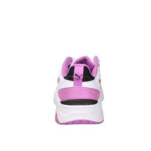 Baskets Puma pour filles, blanc fuchsia, pointures 36, 37, 38, 39, talon 4 cm, en toile, chaussures tendance - Product Image 3