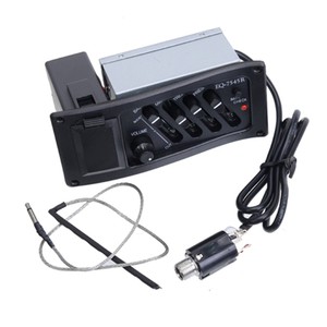 Préampli piézo EQ pour guitare acoustique EQ-7545R avec contrôle du volume, du ton et de la présence - Product Image 2