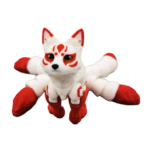 Jouets d'animaux imprimés en 3D en PLA personnalisés de haute qualité pour enfants, finition brillante et propre, plusieurs couleurs pour collection, soulagement du stress, livraison rapide - Product Image 4