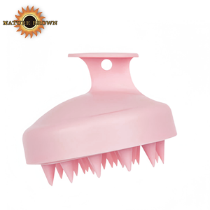 Cepillo Masajeador de <span class=keywords><strong>Cuero</strong></span> <span class=keywords><strong>Cabelludo</strong></span> de Silicona y PP+TPE para Uso Doméstico, con Función Exfoliante, para Estimular <span class=keywords><strong>el</strong></span> Crecimiento del Cabello y Masajear con Champú, Estimulando los Meridianos - Product Image 1