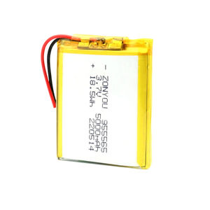 Bateria de Polímero de Lítio de Alta Densidade Energética 5000mAh Pouch 955565 Células Li-Po para Eletrônicos - Product Image 4