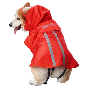 <span class=keywords><strong>Chubasquero</strong></span> de poliéster nuevo con logotipo personalizable y sombrero reflectante, Poncho impermeable <span class=keywords><strong>para</strong></span> perros grandes y mascotas, venta al por mayor, <span class=keywords><strong>perro</strong></span> ligero - Product Image 1