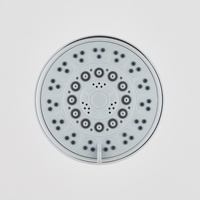 Douche de pluie de luxe à 4 modes avec cadre chromé épuré et sortie concentrique, installation facile pour salle de bain