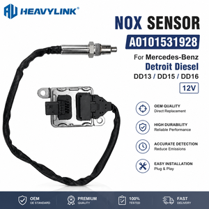 Capteur NOx d'admission DETROIT DIESEL 12V 4 broches DD13 DD15 DD16 A0101531928 - Product Image 1