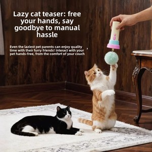 Lanceur de balles électrique pour chat à déclenchement rapide, jouet pour chat à éjection énergétique recyclée, jouet électrique pour chat pour personne paresseuse - Product Image 2