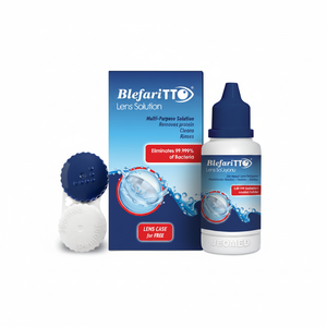 BlefariTTO 60ml Solution pour lentilles hydratante en profondeur anti-âge, pour peaux sèches, raffermissante, soulagement, soins pour la santé des yeux, fabriqué en Turquie - Product Image 2