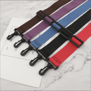 Bán Buôn 2.5Cm Rắn Màu Dệt Vải Không Trượt Có Thể Điều Chỉnh Của Phụ Nữ Crossbody Túi Dây Đeo Vai Thay Thế Chai Nước Dây Đeo - Product Image 4