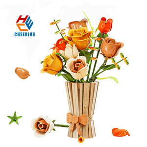 868PCS Flower Building <strong>Blocks</strong> Kit DIY Flowers <strong>Block</strong> Toys Set Valentine'<strong>s</strong> Day Rose Bricks Set Gift for Girls Friends Adults 13066 - Product Image 1
