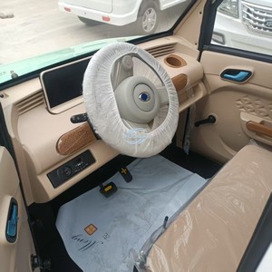 <b>Mint</b> <b>Green</b> Four-Door Four-Seater Electric <b>Car</b> Household Commuter EV - Product Image 6