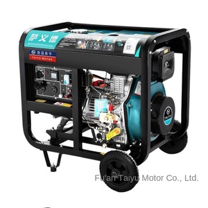 Groupe électrogène diesel monophasé 220V/230V/380V pour extérieur, type silencieux, faible bruit, 50/60Hz, démarrage électrique 12V DC, ATS, refroidissement par eau, monophasé - Product Image 2