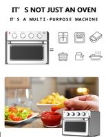 Mini four électronique multifonction, ustensile électronique pour la cuisson, petit déjeuner