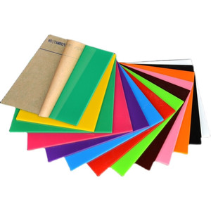 Feuille d'acrylique thaïlandaise pure PMMA, 90 % de transmittance, qualité transparente, application générale - Product Image 1