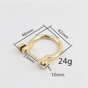 Deepeel Khóa Túi KY2195 25Mm <span class=keywords><strong>D</strong></span>ây Đeo Vai Vòng Vít Tháo Rời Vòng Chữ <span class=keywords><strong>D</strong></span> - Product Image 2