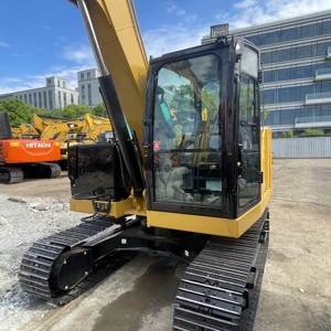Mini-excavatrice CAT 307.5 d'occasion, excavatrice sur chenilles hydraulique de 8 tonnes, machine de construction compacte - Product Image 1