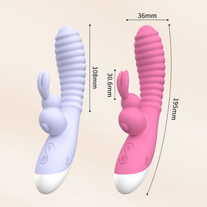 2-In-1G Spot Konijn Vibrator Volwassen Vrouwelijk Seksspeeltje Clitoris Stimulator Dildo Massager 18 + - Product Image 6